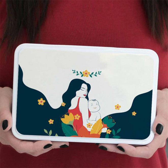 BOITE A SUCRE SOUVENIR PERSONNALISEE 'COURCH'