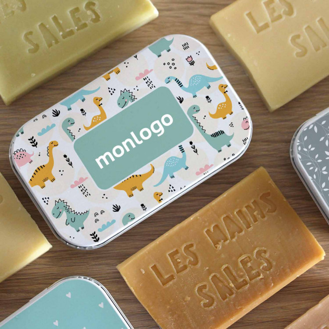 BOITE METAL SOUVENIR PERSONNALISABLE 'VAL THO SAVON'