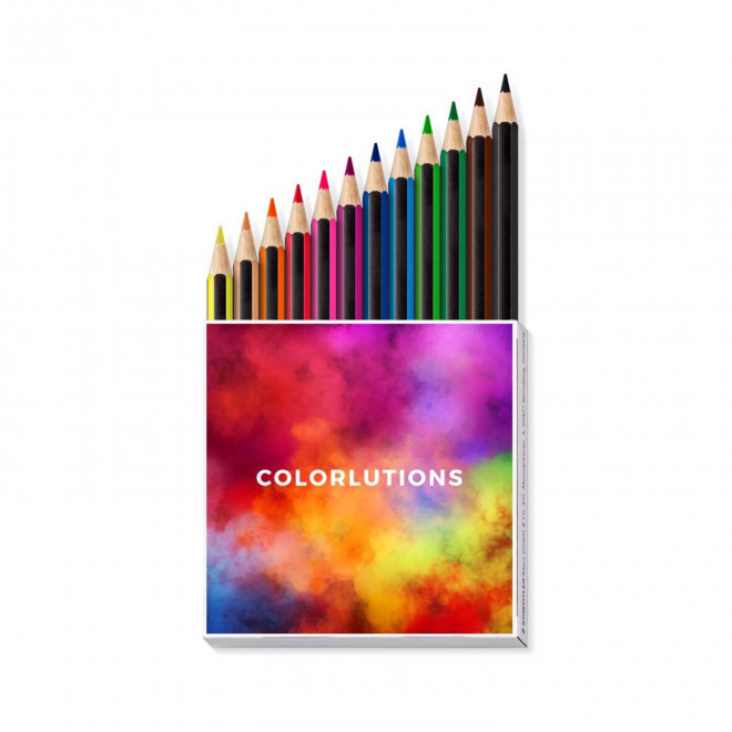 SET DE 12 CRAYONS DE COULEUR PERSONNALISE STAEDTLER®