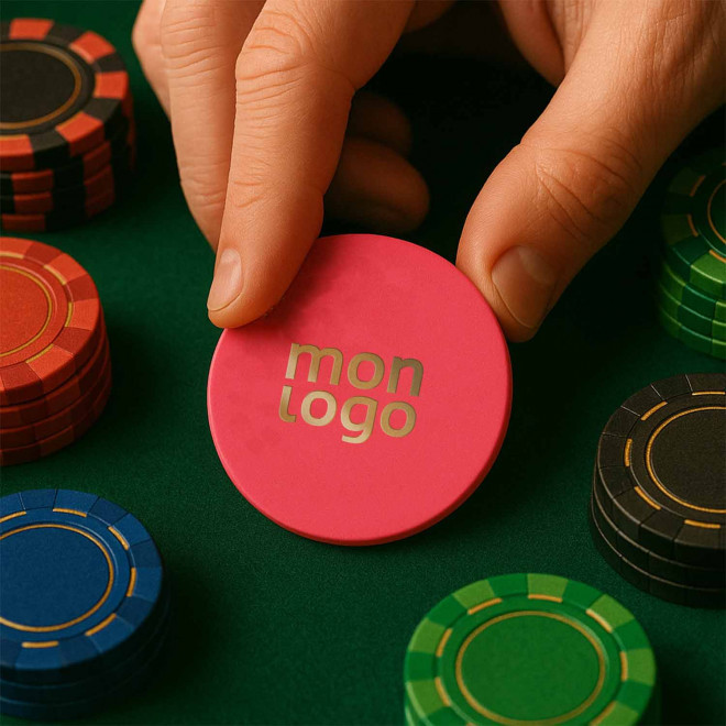 JETON DE FETES ET MANEGE PERSONNALISE 'FUNZY ROND'