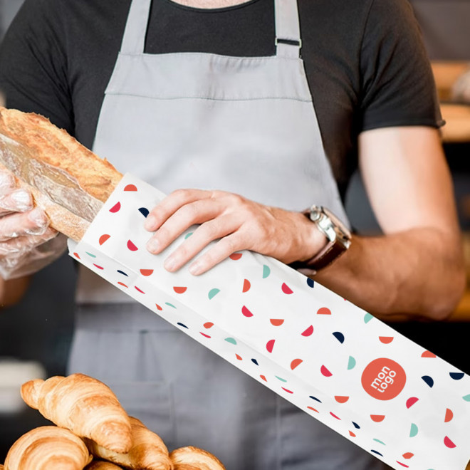 SAC A PAIN EN PAPIER PERSONNALISABLE 'BANYETTE'