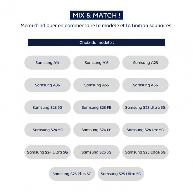 COQUES TELEPHONE MAGNETIQUES PERSONNALISABLE 'CASIX'