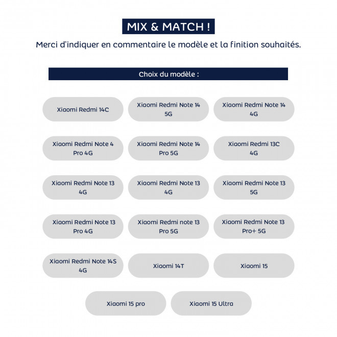 COQUES TELEPHONE MAGNETIQUES PERSONNALISABLE 'CASIX'