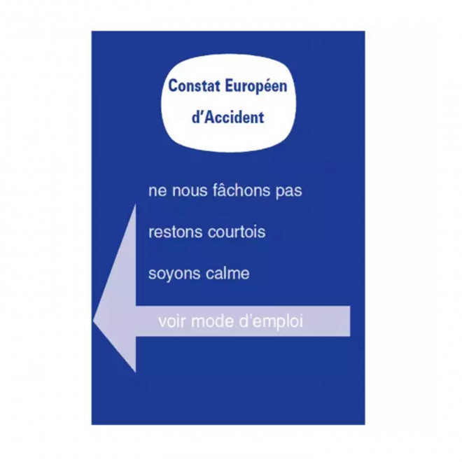 CONSTAT AMIABLE PUBLICITAIRE 'DRIVE CONSTAT'