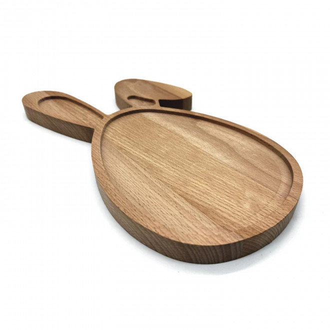 PLANCHE A DECOUPER HETRE PERSONNALISABLE 'BEECH LAPIN'