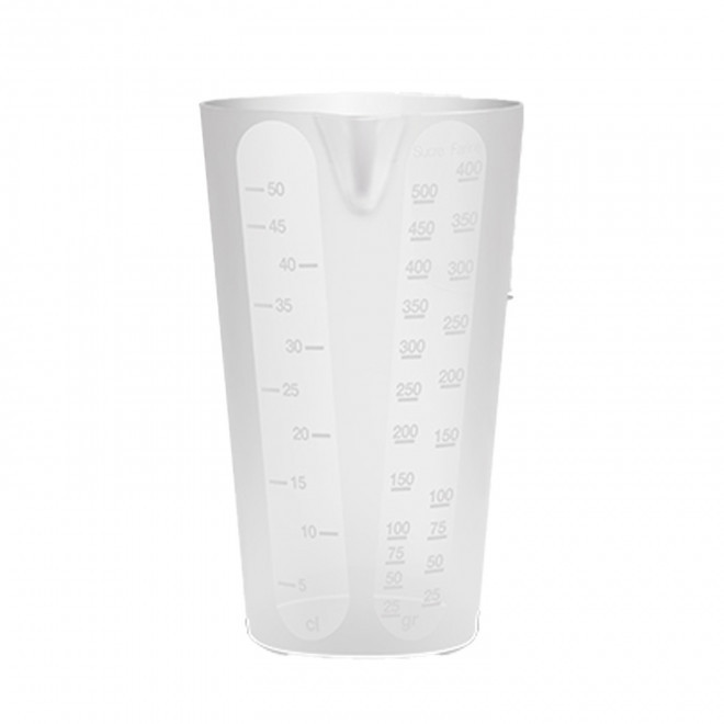 VERRE DOSEUR AVEC BEC 50CL PERSONNALISABLE 'DERY'