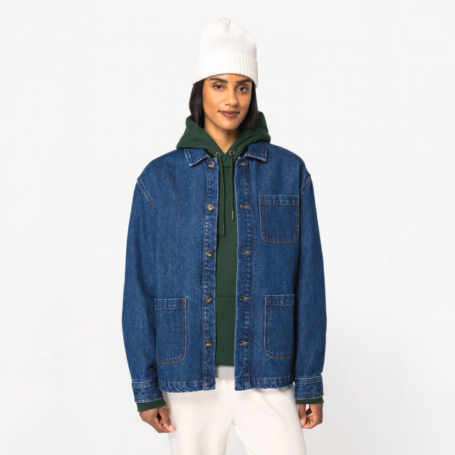 VESTE EN JEAN MIXTE PERSNNALISABLE 'JEANIOUS'