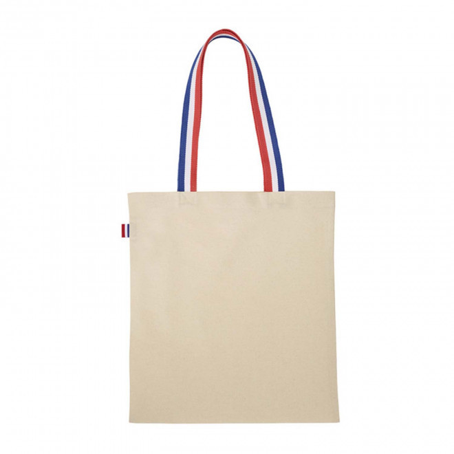 TOTE BAG 150 G ANSES TRICOLORE PERSONNALISABLE 'CLEMENT'