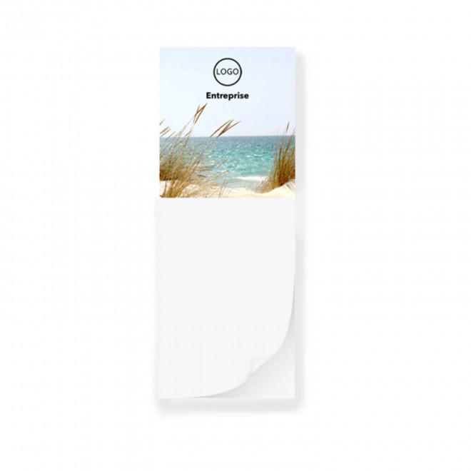 BLOC NOTES MAGNETIQUE PERSONNALISE 'MAGNETICUS QUADRI'