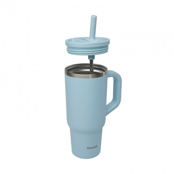 MUG ISOTHERME ETANCHE QWETCH® PERSONNALISE 'TRAVEL CUP'