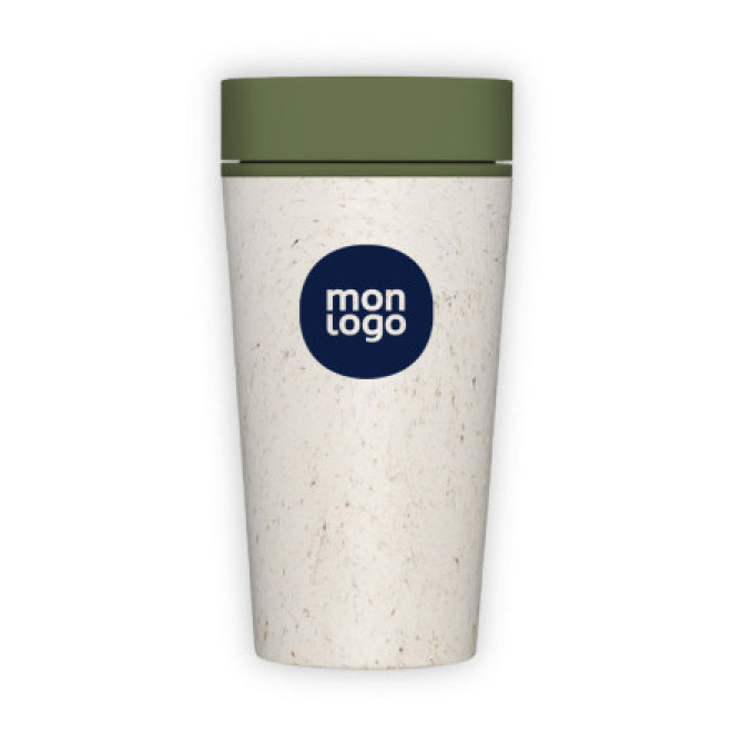 MUG PERSONNALISABLE REUTILISABLE ET DURABLE 340 mL 'BOLLI'