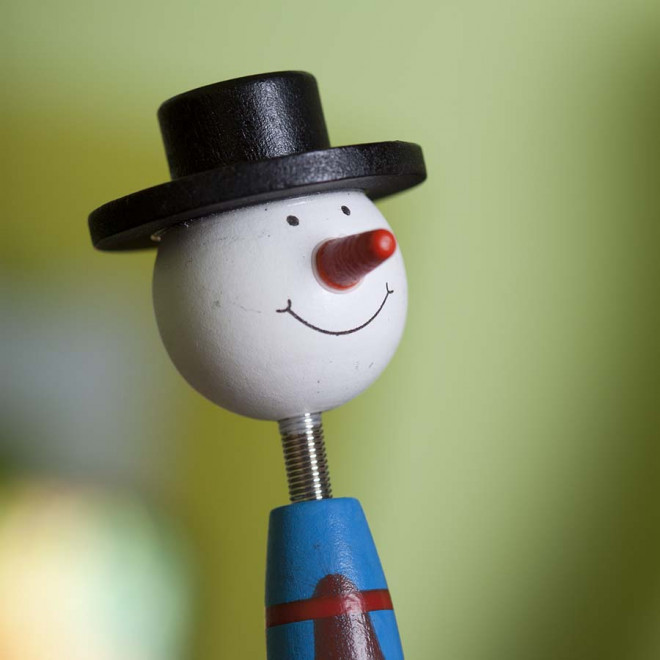 STYLO PERSONNALISÉ FIGURINE DE NOËL 'TALVI'