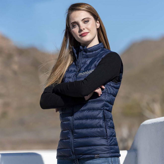 DOUDOUNE SANS MANCHES RPET PERSONNALISABLE 'JORDI'