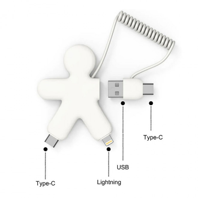 LOT 50 CÂBLES DE CHARGEMENT PUBLICITAIRES XOOPAR® 'BUDDY CABLE' EXP 72H
