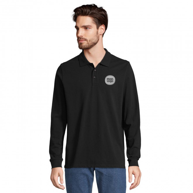 POLO PUBLICITAIRE MIXTE MANCHES LONGUES 'PRIME LSL'