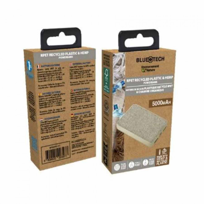 BATTERIE SECOURS PERSONNALISEE CHANVRE 5000MAH 'HEMPA'