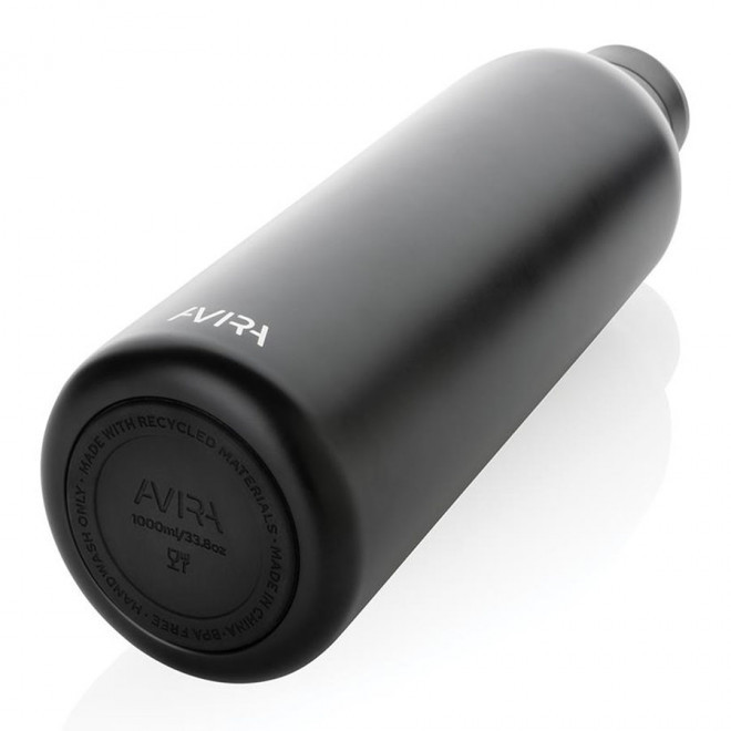 BOUTEILLE PERSONNALISABLE ISO ACIER RECYCLÉ 1 L 'ROVIA'