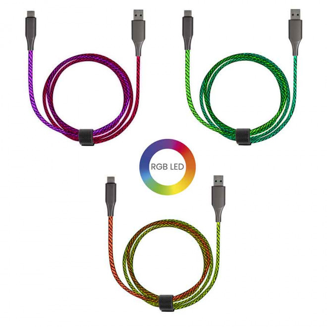 CÂBLE PERSONNALISE TYPE C ET A FAST CHARGE 'LUMCHA'