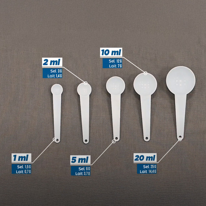 CUILLERE DOSEUR PERSONNALISABLE 'PIKO 1 A 20ML'