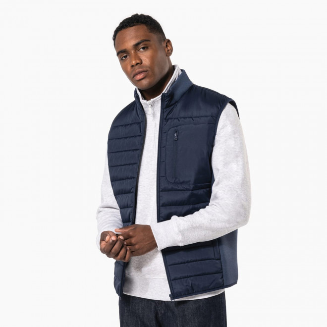 BODYWARMER HOMME BI MATIERE PERSONNALISABLE 'DUOKA'