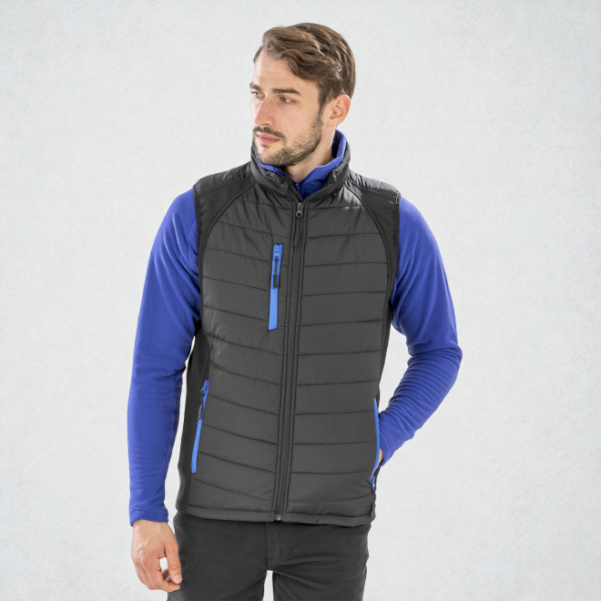 BODYWARMER PERSONNALISE MIXTE RESULT 'COMPASS'