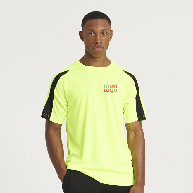 TEE SHIRT PERSONNALISABLE DE SPORT MIXTE 'COOL T DUO'