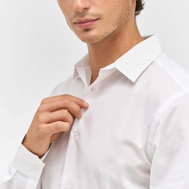 CHEMISE HOMME POPELINE PERSONNALISABLE 'BAILEY'