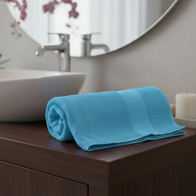 SERVIETTE EPONGE PERSONNALISEE 'LIBERON 70X140'