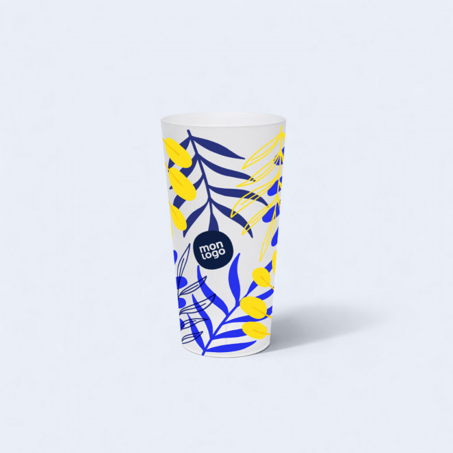 GOBELET QUADRI 56 CL PERSONNALISE 'CUP BUDGET'