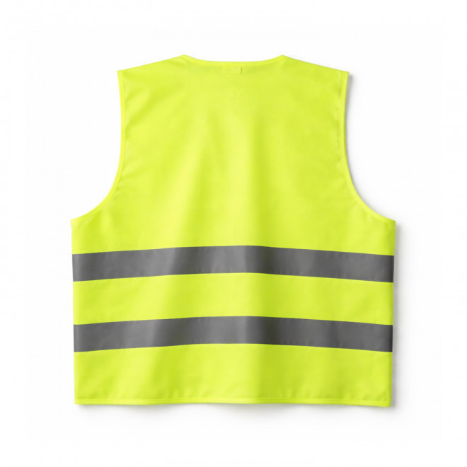 GILET DE SECURITE PERSONNALISABLE 'FLUOSAFE TAILLE UNIQUE'