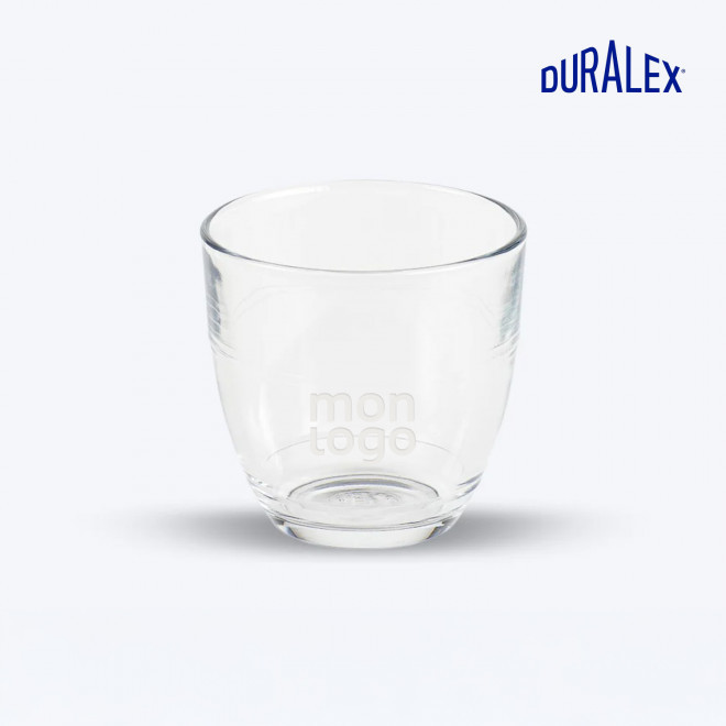 VERRE PUBLICITAIRE EN VERRE DURALEX 22CL 'LE GIGOGNE'