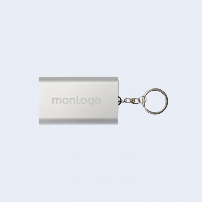 PORTE CLE BATTERIE 2000 MAH PERSONNALISE 'MINIBA'