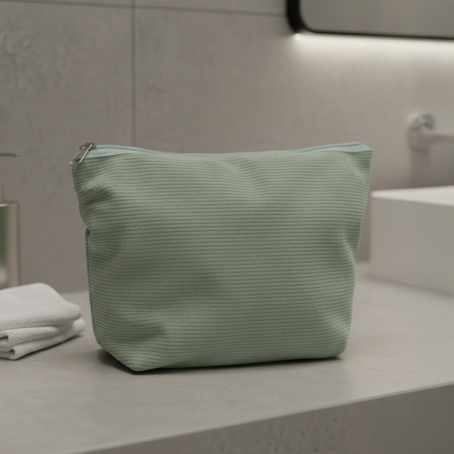 TROUSSE DE TOILETTE PERSONNALISABLE VELOURS 'BUDINSKY'