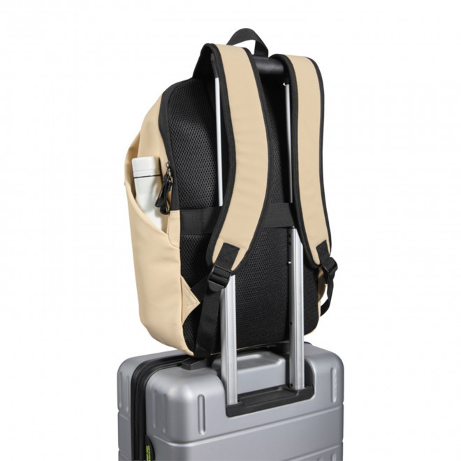 SAC A DOS ANTIVOL PU RECYCLE PERSONNALISABLE 'PETRAS'