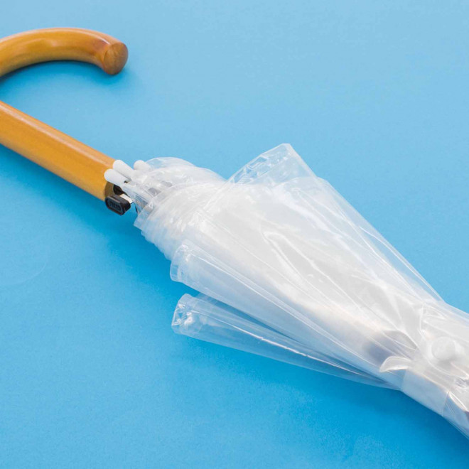 PARAPLUIE TRANSPARENT PERSONNALISABLE 'ROSALIA'