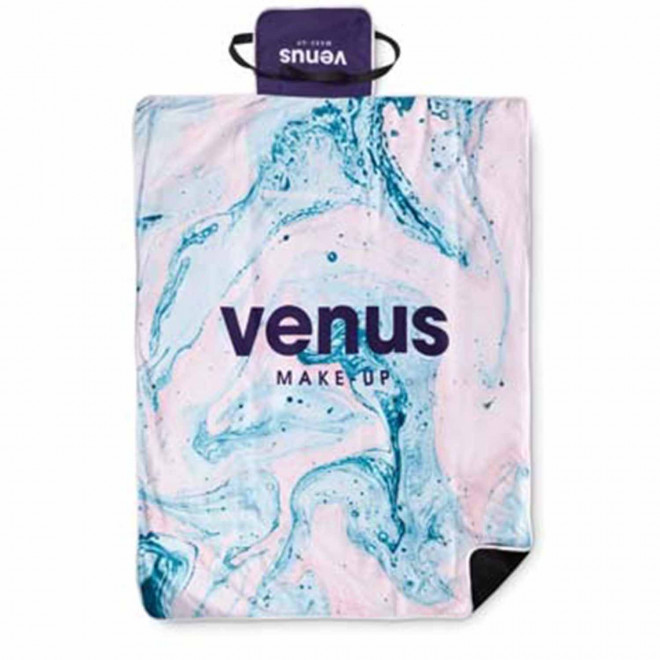 COUVERTURE PIQUE NIQUE BI MATIERE PERSONNALISABLE 'GERIE'