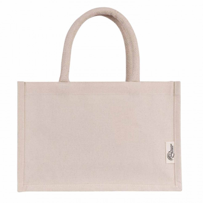MINI SAC EN COTON RECYCLE 220 GR PERSONNALISABLE 'CEYLA'