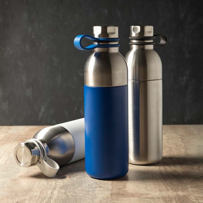 BOUTEILLE PUBLICITAIRE EN CUIVRE 590 ML 'LIKOLN'