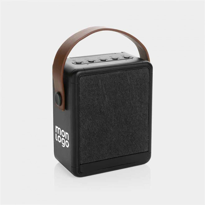 ENCEINTE SOLAIRE 12W RECYCLE PUBLICITAIRE 'SOLARWATT'