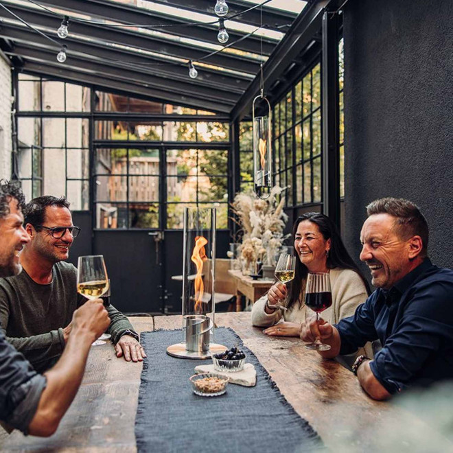 FEU DE TABLE HOFATS® 'SPIN 90 METAL'