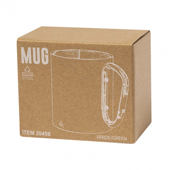 MUG MOUSQUETON PERSONNALISABLE 'MACKENZA RECYCLEE'