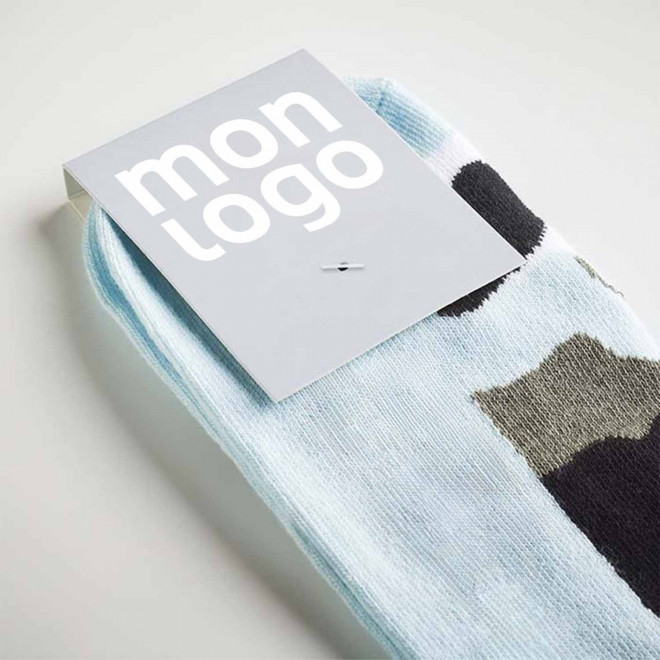 CHAUSSETTES PERSONNALISABLE COTON TISSEE 'SOCK COTON'