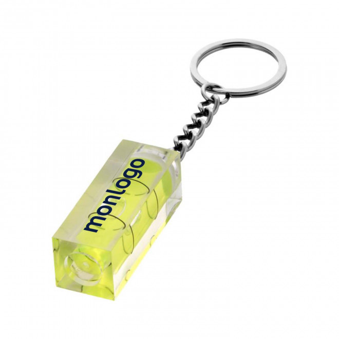 PORTE CLES PUBLICITAIRE NIVEAU A BULLE 'ARCHEO' 4J