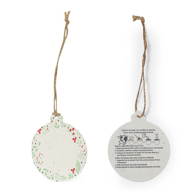 ORNEMENT PERSONNALISABLE ENSEMENCE 'VENYS'