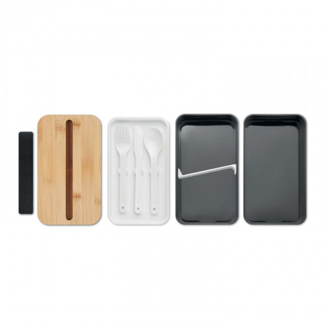 LUNCH BOX PERSONNALISABLE A DEUX NIVEAUX 'RAVUN' 4J