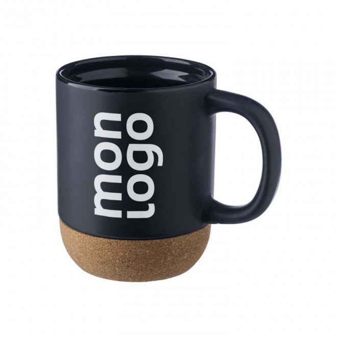 MUG PERSONNALISABLE EN CERAMIQUE ET LIEGE 'ODIA MINI'