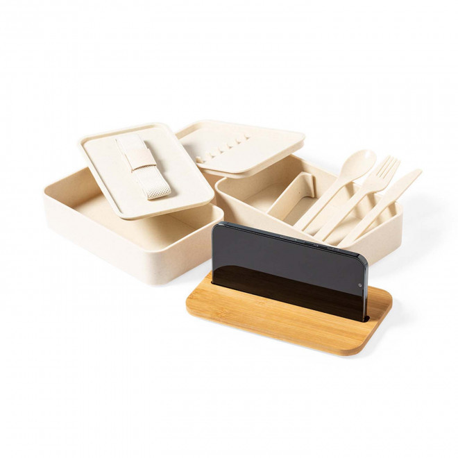 LUNCH BOX PERSONNALISABLE 2 COMPARTIMENTS 700ML 'RAVUN MAX'