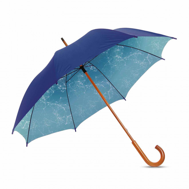PARAPLUIE PERSONNALISABLE CANNE BOIS 'PARACOLOR'