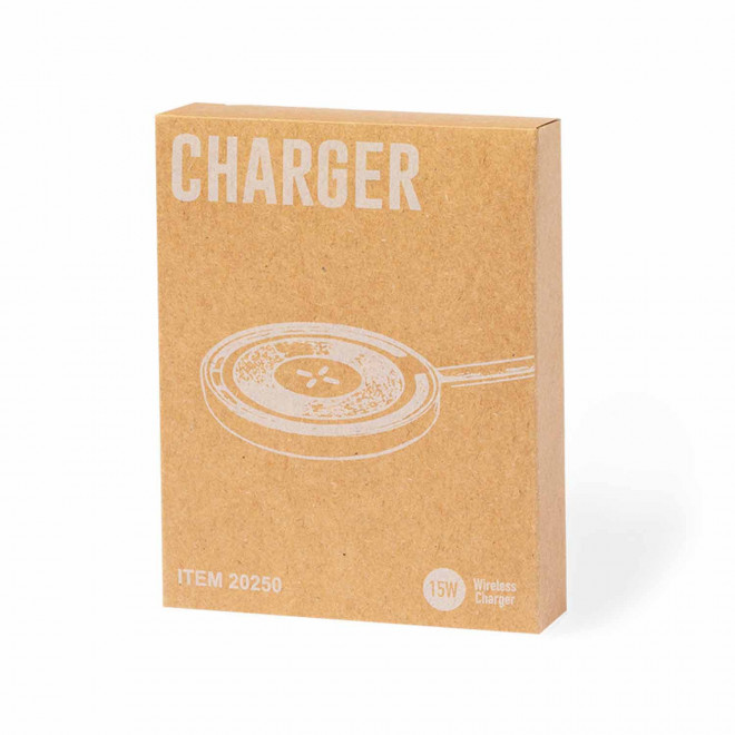 CHARGEUR INDUCTION PERSONNALISABLE 15W 'CUIVRI'