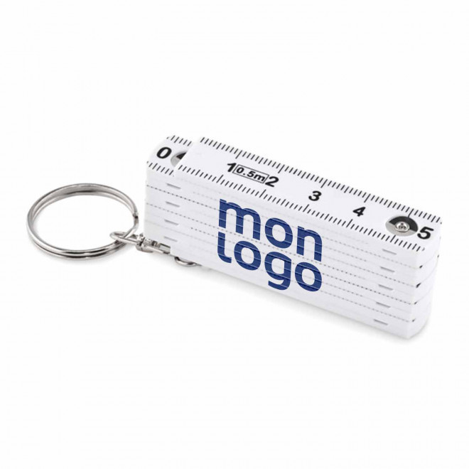 METRE PLIABLE PLASTIQUE PERSONNALISABLE 'MINESURA 0.5M'